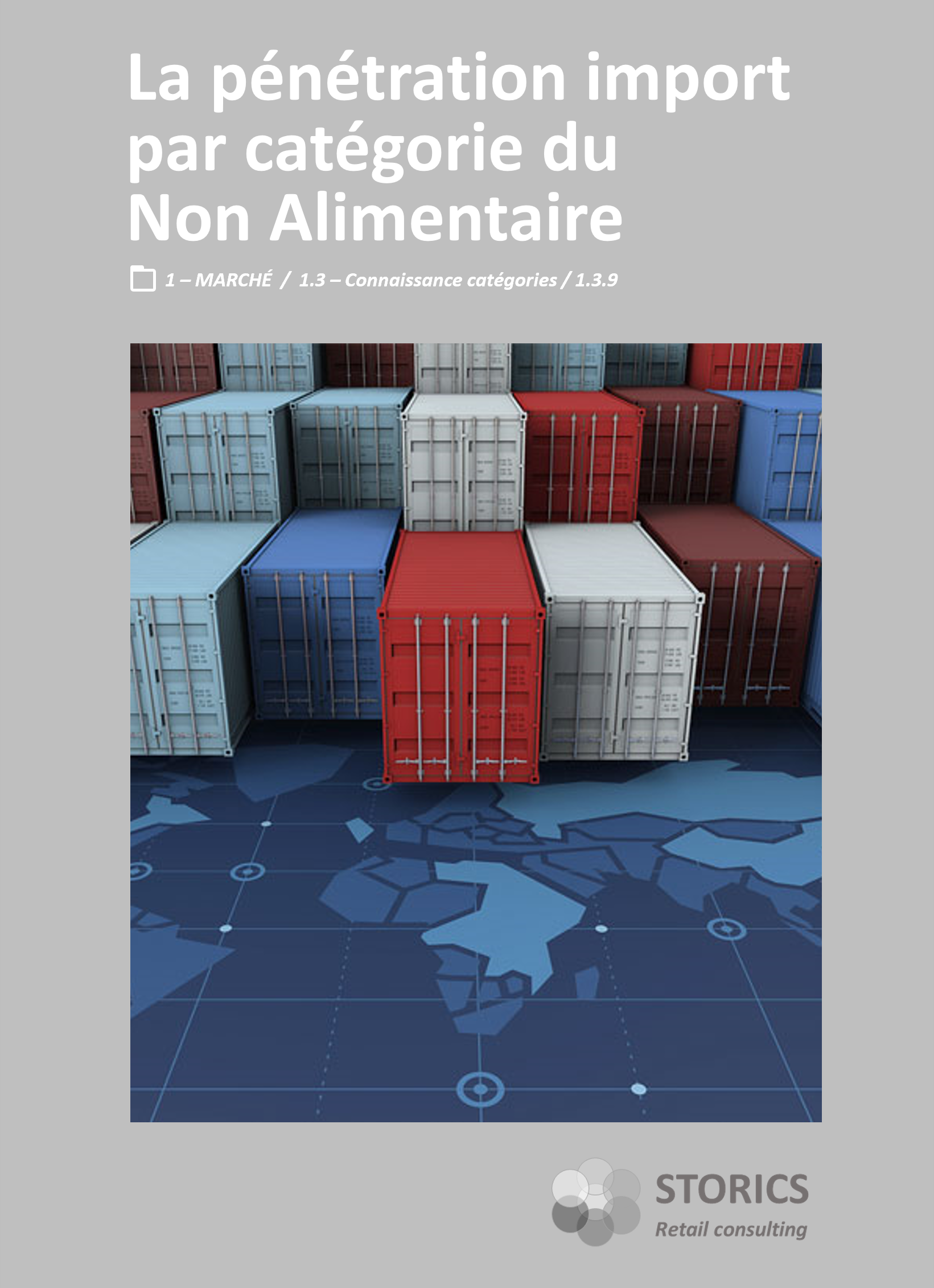 1.3.9 – La pénétration import par catégorie du Non Alimentaire