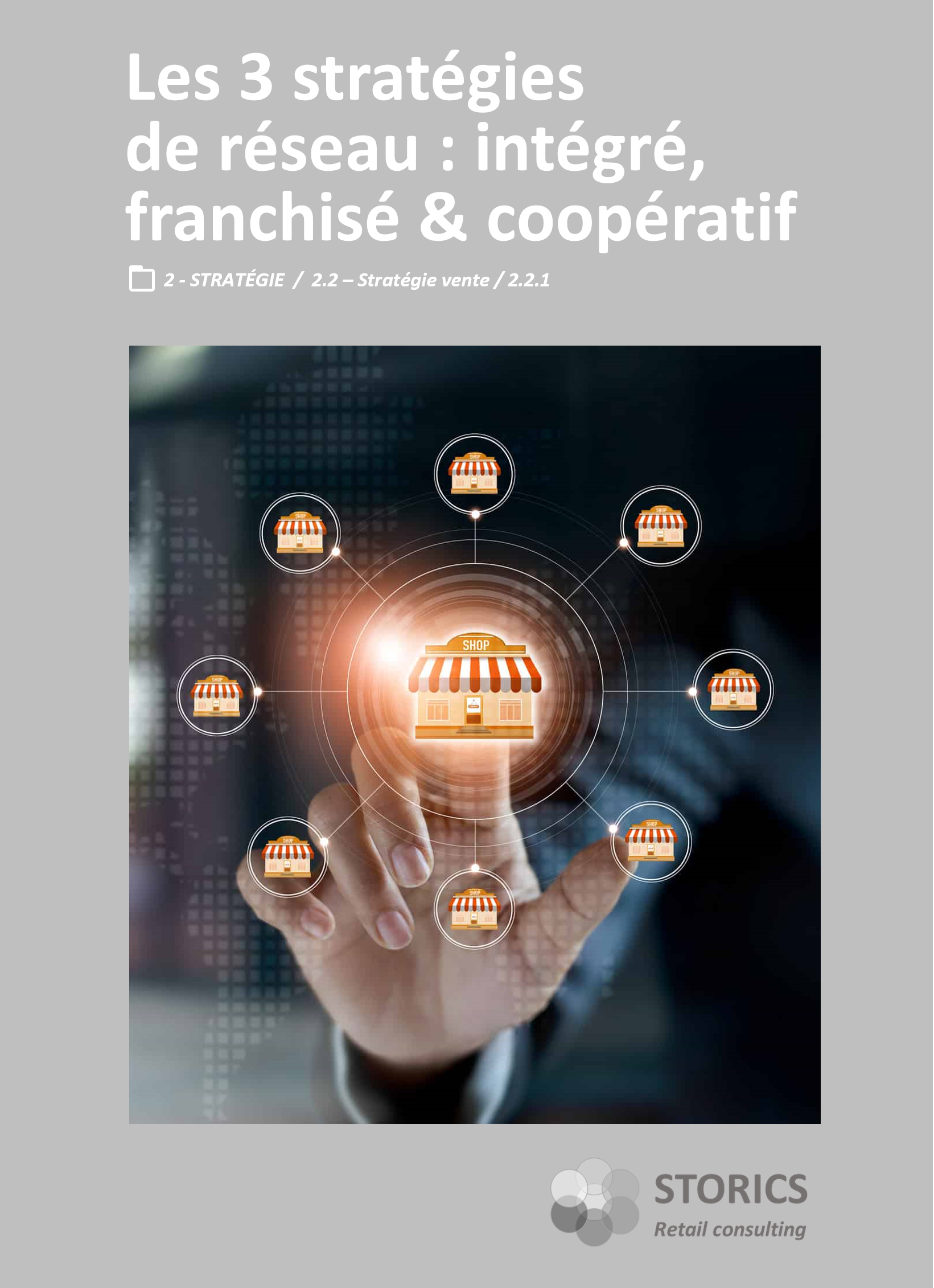 2.2.1 – Les 3 stratégies de réseau : intégré, franchisé & coopératif