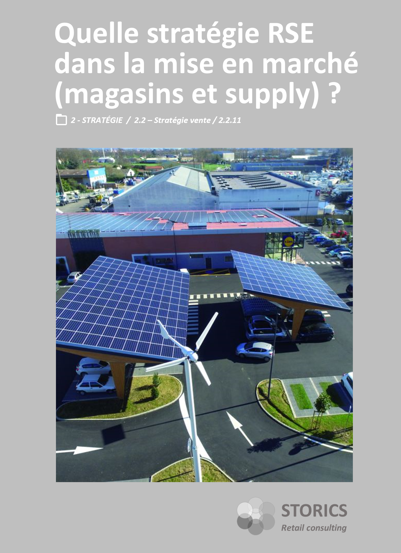 2.2.11 – Quelle stratégie RSE dans la mise en marché  (magasins et supply) ?