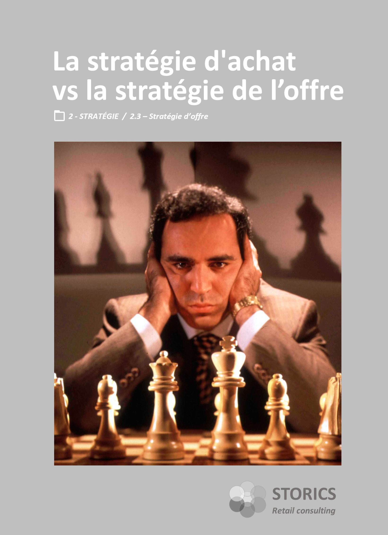 2.3.8 – La stratégie d&rsquo;achat vs la stratégie d&rsquo;offre