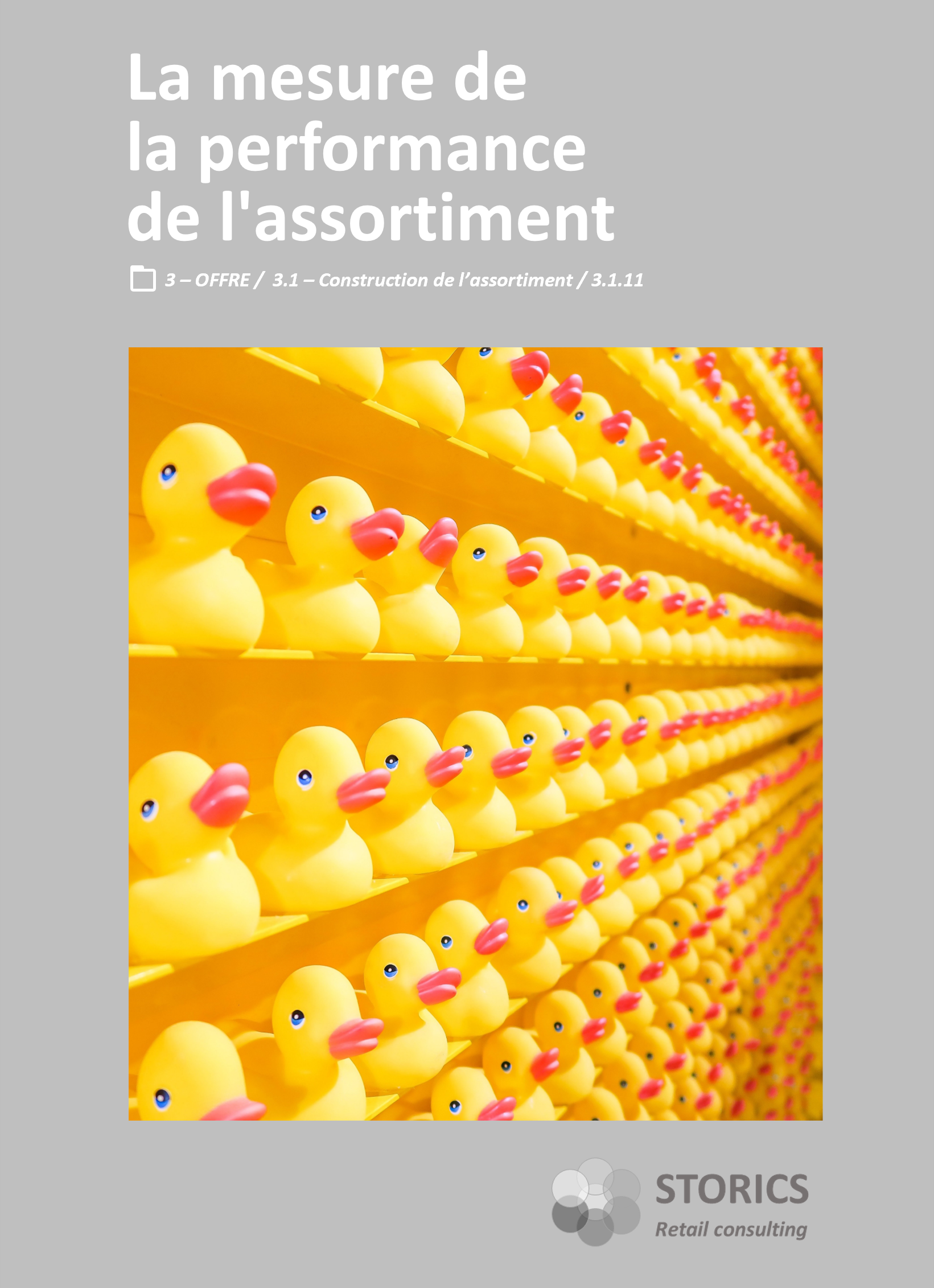 3.1.11 – La mesure de la performance de l’assortiment