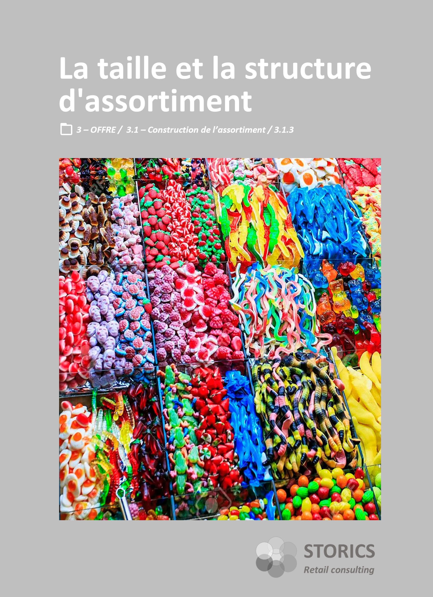 3.1.3 – La taille et la structure d’assortiment