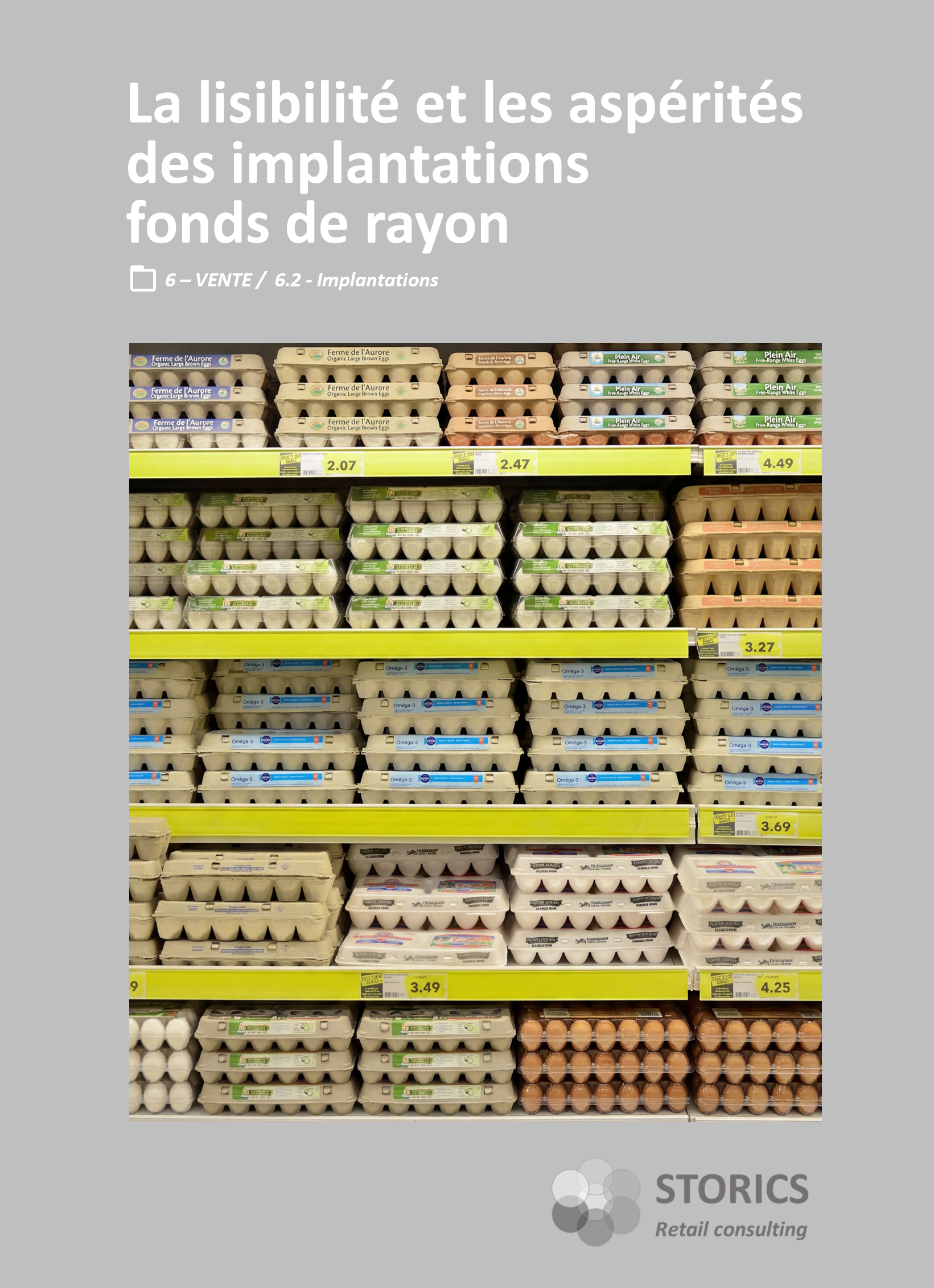 6.2.3 – La lisibilité et les aspérités des implantations fonds de rayon