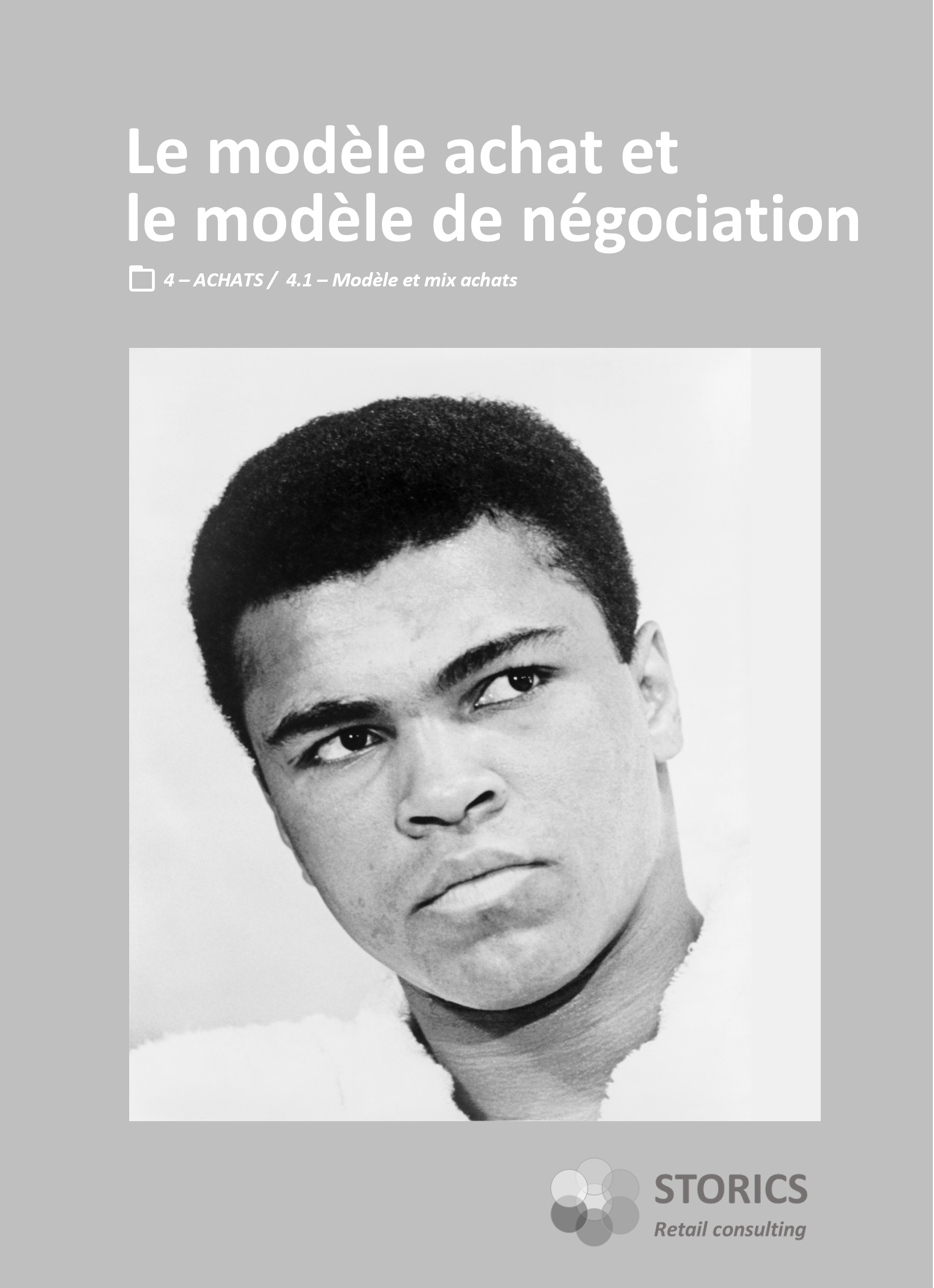 4.1.1 – Le modèle achat et le modèle modèle de négociation