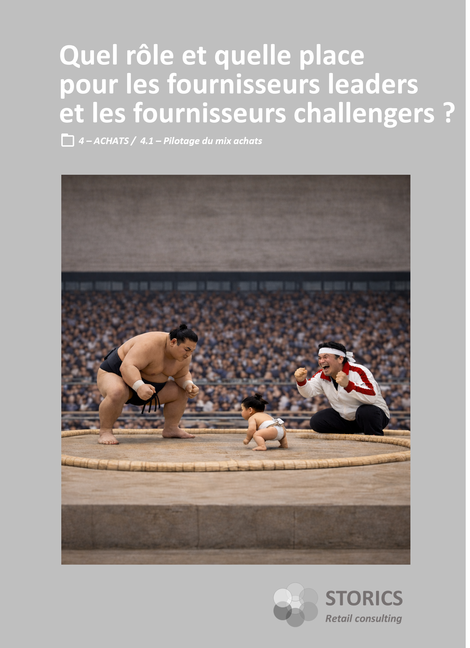 4.1.4 Quel rôle et quelle place pour les fournisseurs leaders et les fournisseurs challengers ?